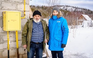 В городе Жигулевске газифицирован дом ветерана боевых действий