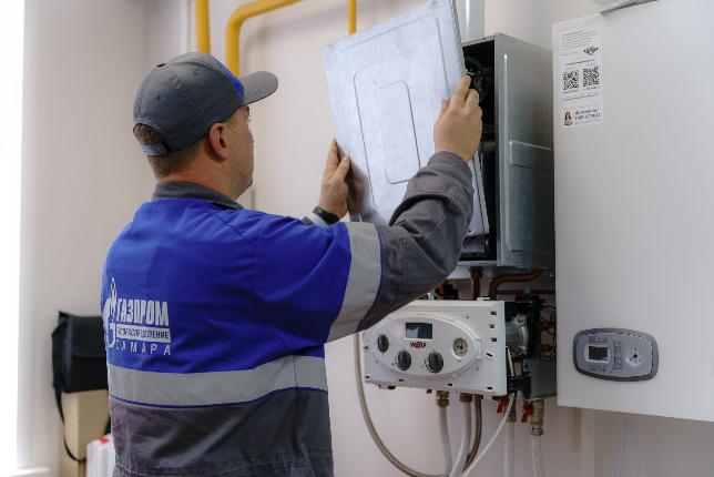 «Газпром газораспределение Самара» рекомендует  проверить исправность газового котла и системы перед пуском отопления