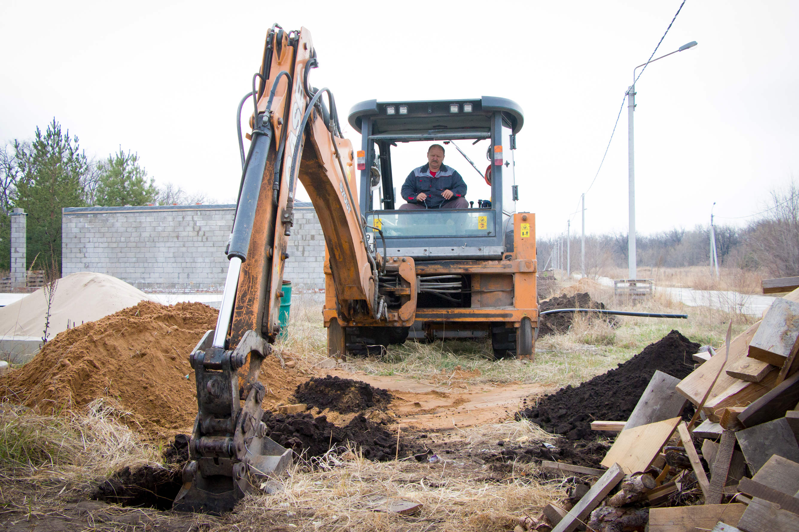 В селе Ягодное Самарской области построен распределительный газопровод