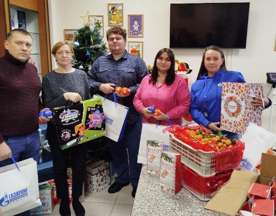 Сотрудники «Газпром межрегионгаз Самара» исполнили желания воспитанников соцучреждения Самарской области